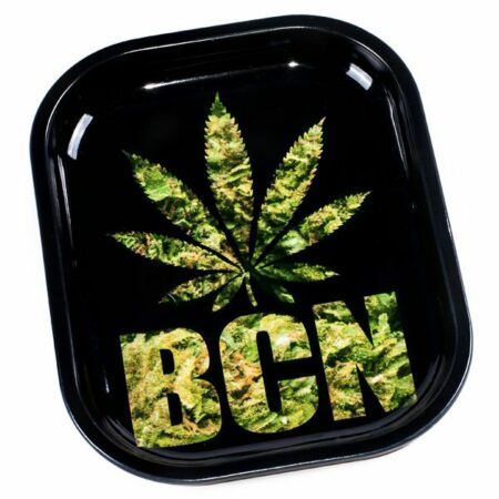 (L) BCN LEAF ROLLING TRAY (27x16cm)
