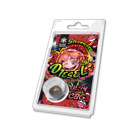 Jelly 33% CBG Strawberry Diesel 1g