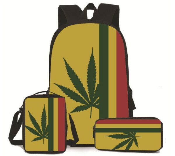 Backpack Rasta Leaf