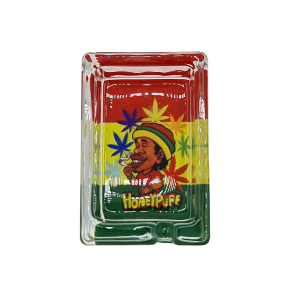 HoneyPuff - Glazen Asbak (86x57x31mm) - Afbeelding 7
