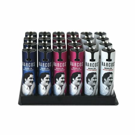 NARCOS METAL LIGHTERS 4945 (24/DISPLAY)