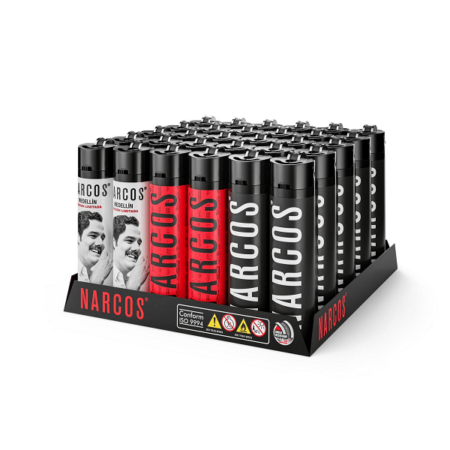 NARCOS LIGHTERS 4983 (30/DISPLAY)