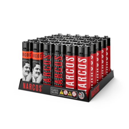 NARCOS LIGHTERS 4986 (30/DISPLAY)