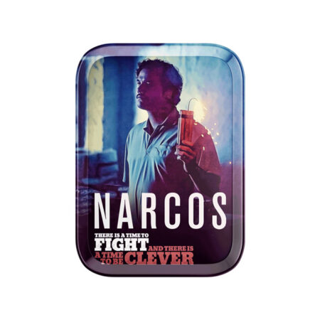 NARCOS METAL ROLLING TRAY - PABLO - SMALL