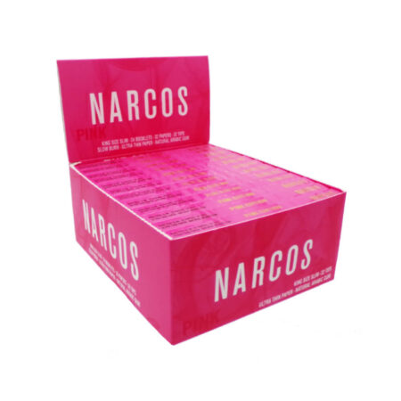 NARCOS PAPER KSS PINK EDITION +32 TIPS (24/DISPLAY)