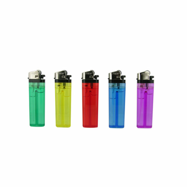 DL-50 PROF TRANSPARENT LIGHTERS (50x display) - Afbeelding 3