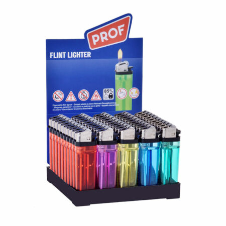 DL-50 PROF TRANSPARENT LIGHTERS (50x display)