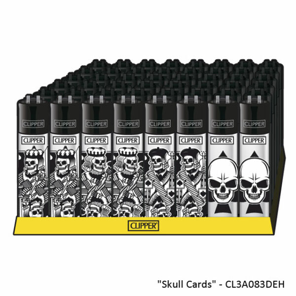 Skull Cards - 48 CLIPPER® Classic Large