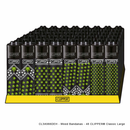 Weed Bandanas - 48 CLIPPER® Classic Large