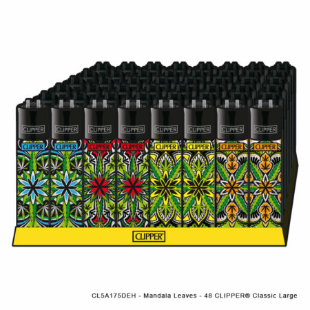 Mandala Leaves - 48 CLIPPER® Classic Large