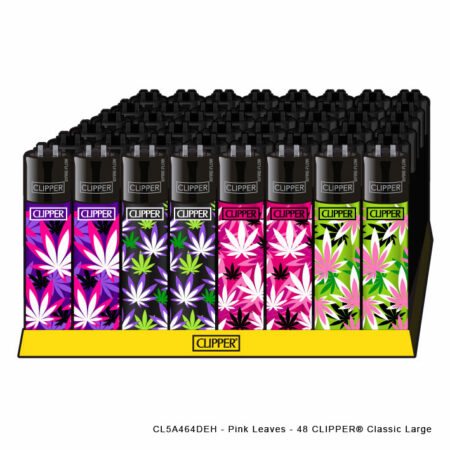 Pink Leaves - 48 CLIPPER® Classic Large
