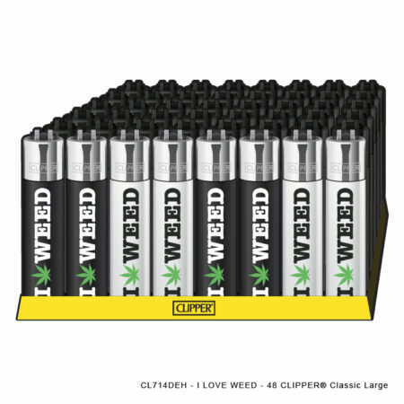 I LOVE Weed - 48 CLIPPER® Classic Large