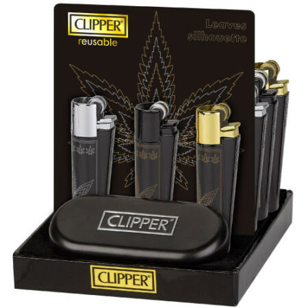 Metal Clippers Leaves Silhouette - Display x12