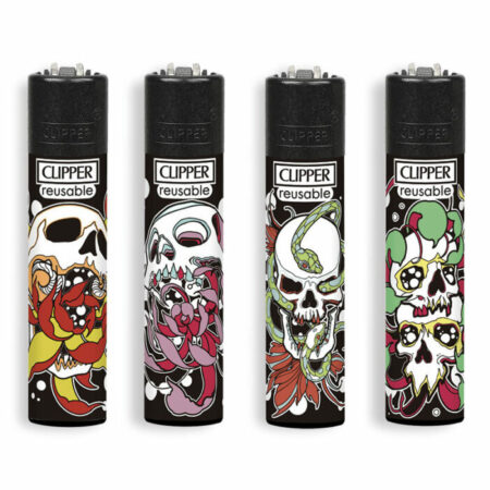 Skulls & Flowers - 48 CLIPPER® Classic Large