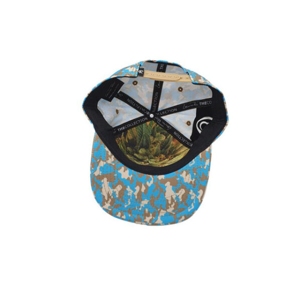 AK47 Desert 420 Camouflage Snapback Khaki/Blue - Afbeelding 2