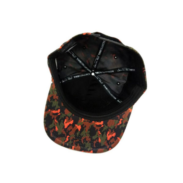 OG Kush 420 Camouflage Snapback Black/Orange - Afbeelding 2