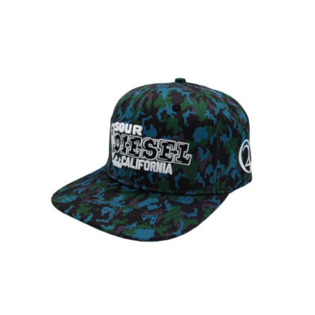 Sour Diesel 420 Camouflage Snapback Green/Black
