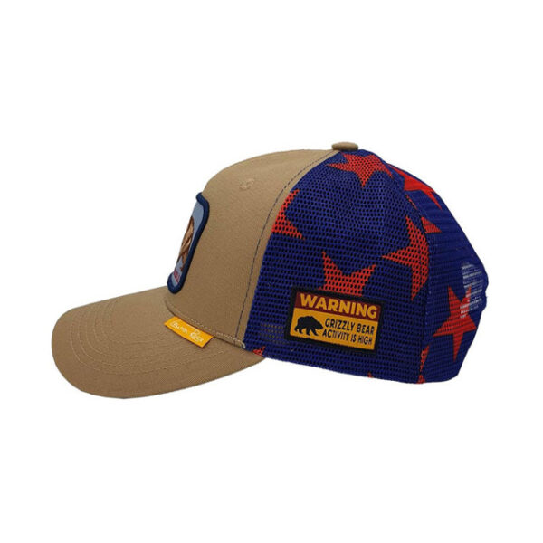 Cali Elevated Bear 420 Trucker Snapback Hat - Afbeelding 3
