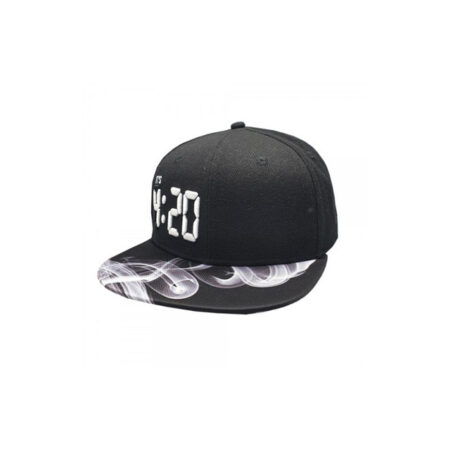 It's 420 White Fire Snapback Hat